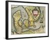 Map of Denmark, from Theatrum Orbis Terrarum-null-Framed Giclee Print