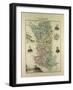 Map of Deux Sèvres 1896, France-null-Framed Giclee Print