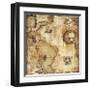 Map of Discovery-Paul Panossian-Framed Giclee Print