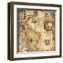 Map of Discovery-Paul Panossian-Framed Giclee Print