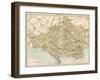 Map of Dorset, England, 1870s-null-Framed Giclee Print