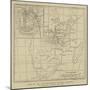 Map of Dr Livingstone's Recent Travels-null-Mounted Giclee Print