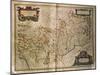 Map of Duchy of Monferrato, from Regionum Italiae-Willem Van De Velde Elder-Mounted Giclee Print