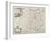 Map of Durham, 1777-Thomas Kitchin-Framed Giclee Print