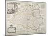 Map of Durham, 1777-Thomas Kitchin-Mounted Giclee Print