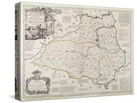 Map of Durham, 1777-Thomas Kitchin-Stretched Canvas