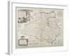 Map of Durham, 1777-Thomas Kitchin-Framed Giclee Print