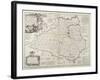 Map of Durham, 1777-Thomas Kitchin-Framed Giclee Print