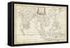 Map of East Indies-T. Jeffreys-Framed Stretched Canvas