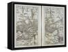 Map of East London, Plates 20-21, from 'Cary's Actual Survey of Middlesex', 1786-John Cary-Framed Stretched Canvas