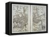 Map of East London, Plates 20-21, from 'Cary's Actual Survey of Middlesex', 1786-John Cary-Framed Stretched Canvas