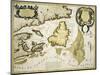 Map of Eastern Canada and Newfoundland, 1692-null-Mounted Giclee Print