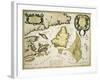 Map of Eastern Canada and Newfoundland, 1692-null-Framed Giclee Print