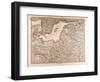 Map of Eastern Europe, 1872-null-Framed Giclee Print