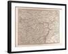 Map of Eastern Europe, 1873-null-Framed Giclee Print