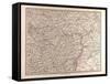 Map of Eastern Europe, 1873-null-Framed Stretched Canvas