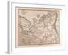 Map of Eastern Europe, 1873-null-Framed Giclee Print