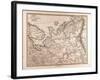 Map of Eastern Europe, 1873-null-Framed Giclee Print