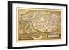 Map of Eastern Europe-Abraham Ortelius-Framed Premium Giclee Print