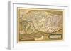 Map of Eastern Europe-Abraham Ortelius-Framed Premium Giclee Print