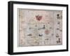 Map of Eastern North America: Florida to Chesapeake Bay-John White-Framed Giclee Print