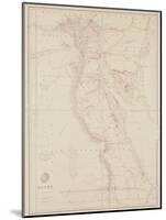 Map of Egypt, 1832-John Arrowsmith-Mounted Giclee Print