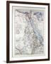 Map of Egypt Sudan 1899-null-Framed Premium Giclee Print