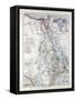 Map of Egypt Sudan 1899-null-Framed Stretched Canvas