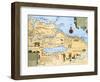 Map of El Dorado and the Amazon, 16th Century-Science Source-Framed Giclee Print