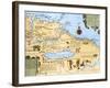 Map of El Dorado and the Amazon, 16th Century-Science Source-Framed Giclee Print