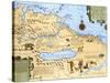 Map of El Dorado and the Amazon, 16th Century-Science Source-Stretched Canvas