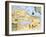 Map of El Dorado and the Amazon, 16th Century-Science Source-Framed Giclee Print