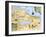 Map of El Dorado and the Amazon, 16th Century-Science Source-Framed Giclee Print