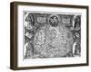 Map of England, 16th Century-null-Framed Giclee Print