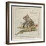 Map of England: A Modern St. George and the Dragon!!!, London, 1888-null-Framed Giclee Print