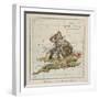 Map of England: A Modern St. George and the Dragon!!!, London, 1888-null-Framed Giclee Print