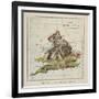 Map of England: A Modern St. George and the Dragon!!!, London, 1888-null-Framed Giclee Print