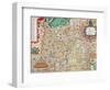 Map of England and Wales, 1579-null-Framed Giclee Print