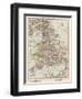 Map of England and Wales, 1870s-null-Framed Giclee Print