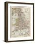 Map of England and Wales, 1870s-null-Framed Giclee Print