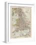 Map of England and Wales, 1870s-null-Framed Giclee Print