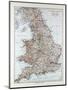 Map of England and Wales 1899-null-Mounted Giclee Print