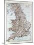 Map of England and Wales 1899-null-Mounted Giclee Print