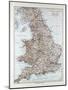 Map of England and Wales 1899-null-Mounted Giclee Print