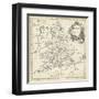 Map of England and Wales-T. Jeffreys-Framed Art Print