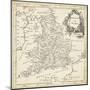Map of England and Wales-T. Jeffreys-Mounted Art Print