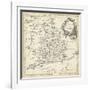 Map of England and Wales-T. Jeffreys-Framed Art Print