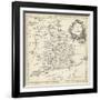 Map of England and Wales-T. Jeffreys-Framed Art Print