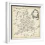 Map of England and Wales-T. Jeffreys-Framed Art Print