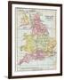 Map of England before the Norman Conquest-null-Framed Giclee Print